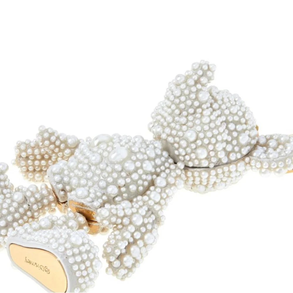 NEW BAUBLEBAR Disney Mickey Mouse Simulated Pearl Bag Charm - Picture 3 of 6